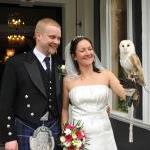 Wedding at Auchen Castle Scotland