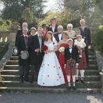 Wedding at Auchen Castle Scotland